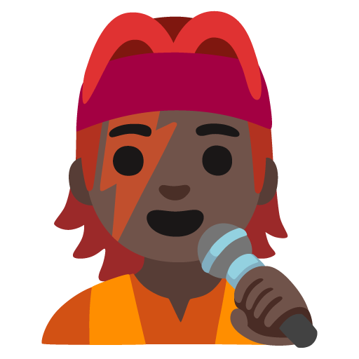 Singer: Dark Skin Tone, the design in this release