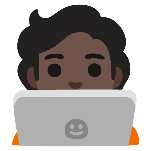 Technologist: Dark Skin Tone, the design in this release