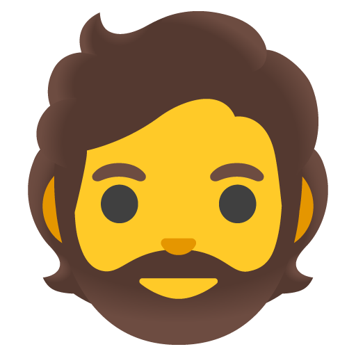 person: beard as rendered by Google