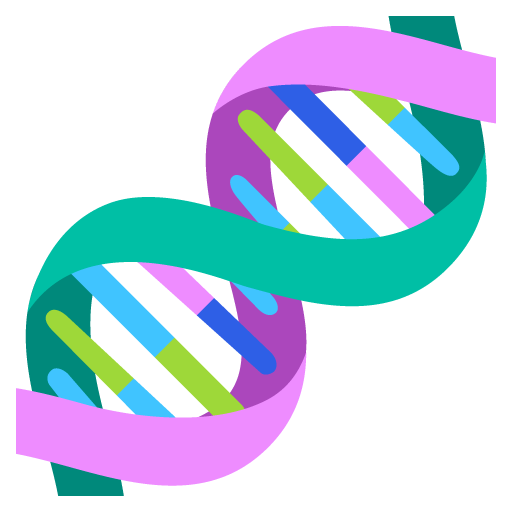 Dna as drawn by Google in 17.0
