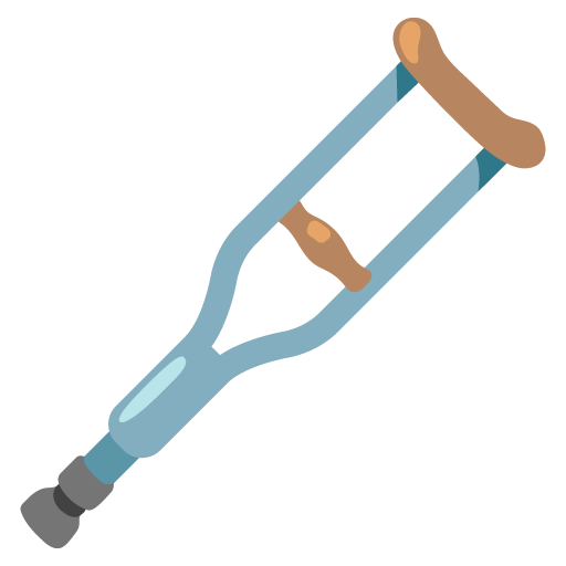 crutch as rendered by Google