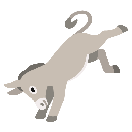 donkey as rendered by Google