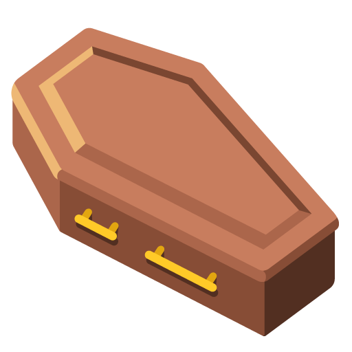 coffin as rendered by Google