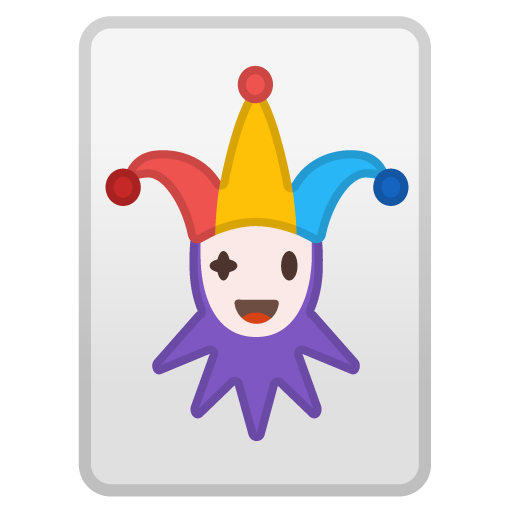 Joker as drawn by Google in Android 10.0 March 2020 Feature Drop