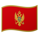 Flag: Montenegro as drawn by Google in Android 10.0 March 2020 Feature Drop