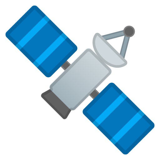 Satellite as drawn by Google in Android 10.0 March 2020 Feature Drop