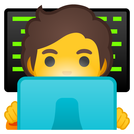 Technologist as drawn by Google in Android 10.0 March 2020 Feature Drop