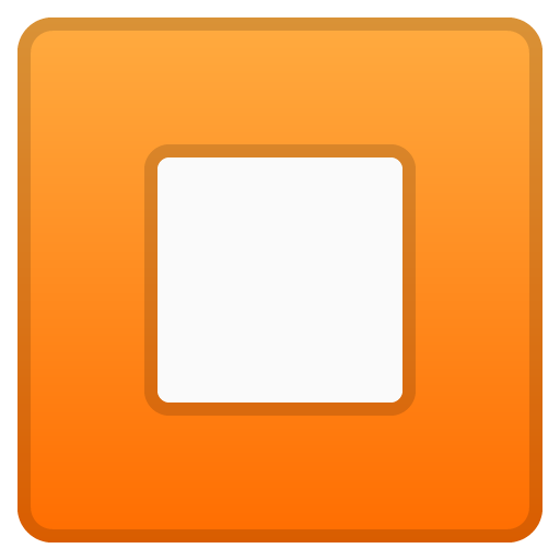 Stop Button as drawn by Google in Android 10.0 March 2020 Feature Drop