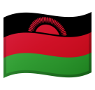 Flag: Malawi as drawn by Google in Android 10.0