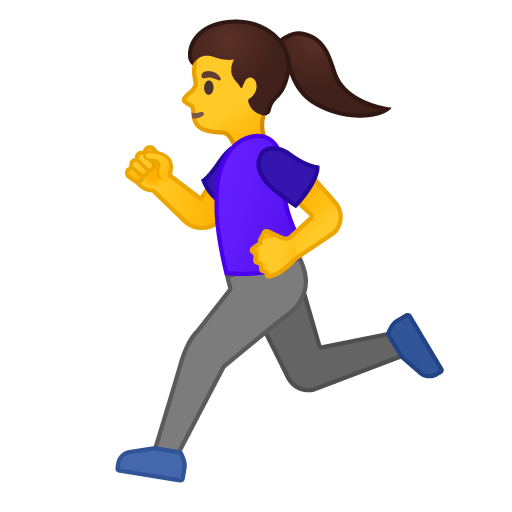 Woman Running, the design in this release