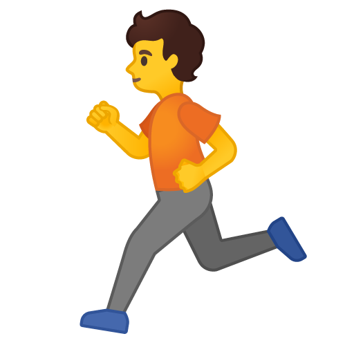 Person Running, the design in this release