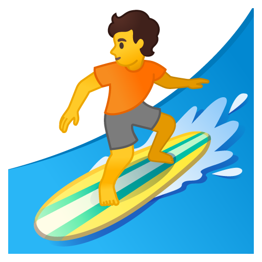 Person Surfing, the design in this release