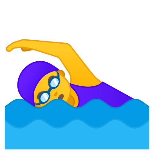 Woman Swimming, the design in this release