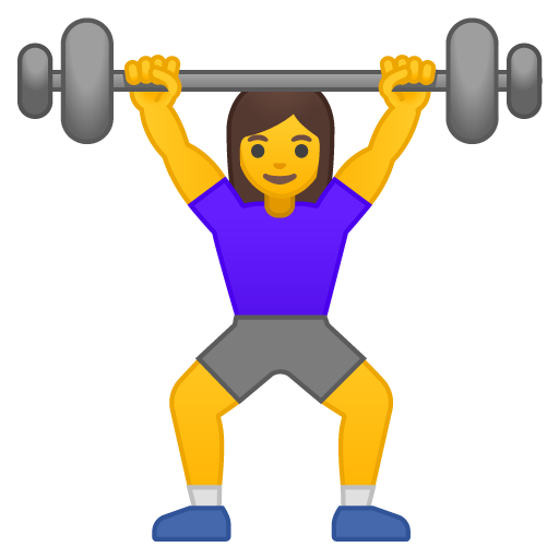 Woman Lifting Weights, the design in this release