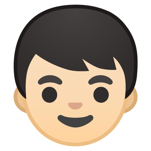 Boy: Light Skin Tone, the previous design