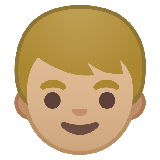 Boy: Medium-Light Skin Tone, the previous design