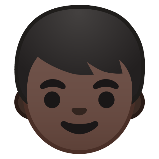 Boy: Dark Skin Tone, the previous design
