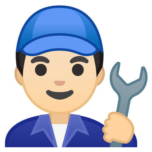 Man Mechanic: Light Skin Tone, the design in this release