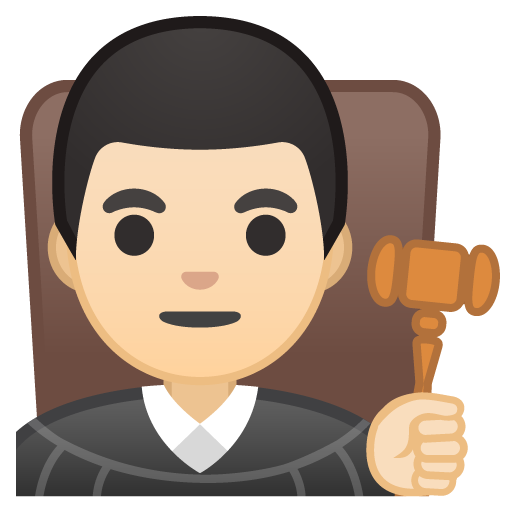 Man Judge: Light Skin Tone, the design in this release