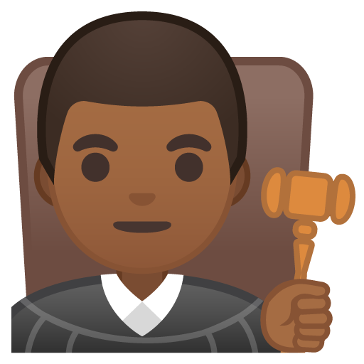 Man Judge: Medium-Dark Skin Tone, the design in this release