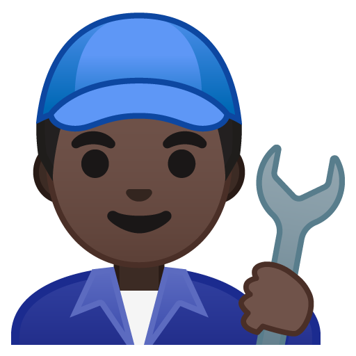 Man Mechanic: Dark Skin Tone, the design in this release