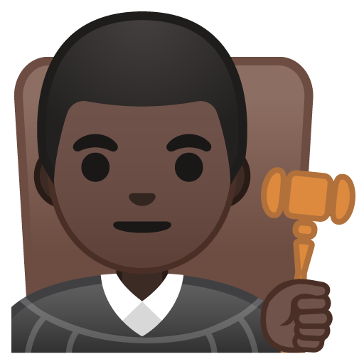 Man Judge: Dark Skin Tone, the design in this release