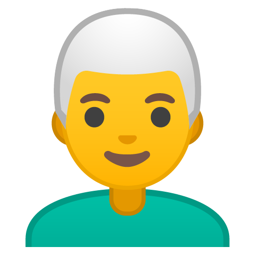 Man: White Hair, the previous design