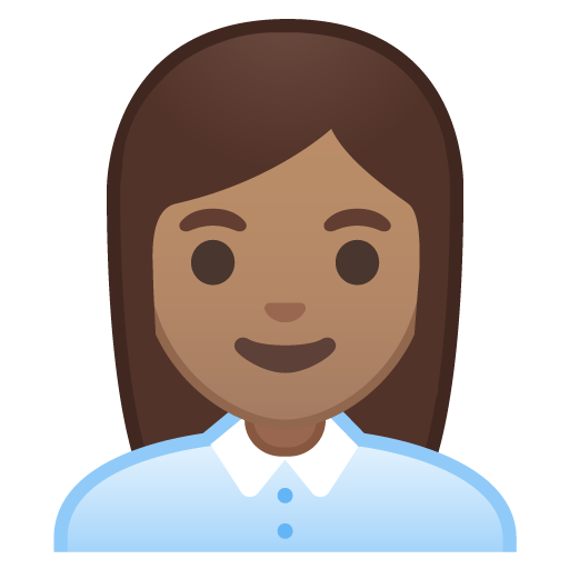 Woman Office Worker: Medium Skin Tone, the design in this release