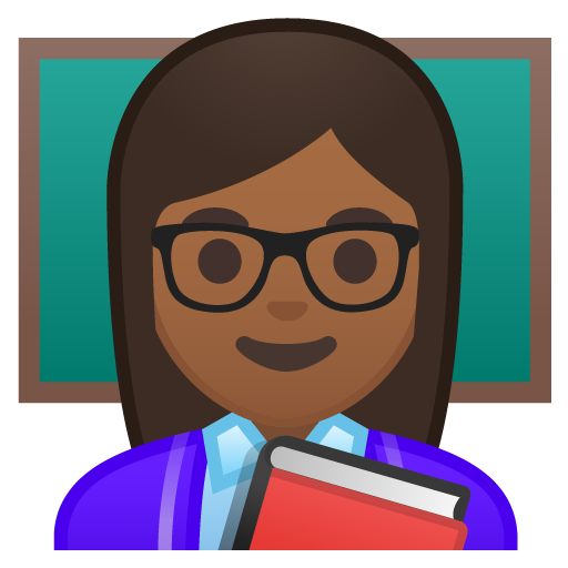 Woman Teacher: Medium-Dark Skin Tone, the design in this release