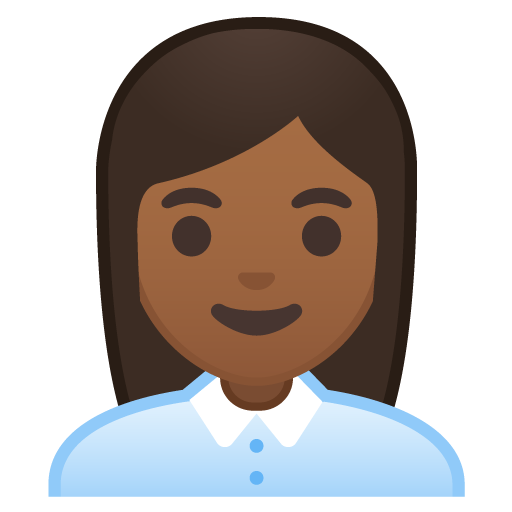 Woman Office Worker: Medium-Dark Skin Tone, the design in this release
