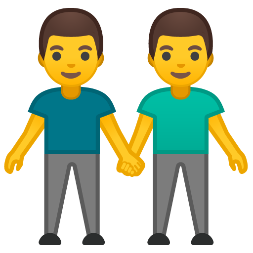 Men Holding Hands, the design in this release