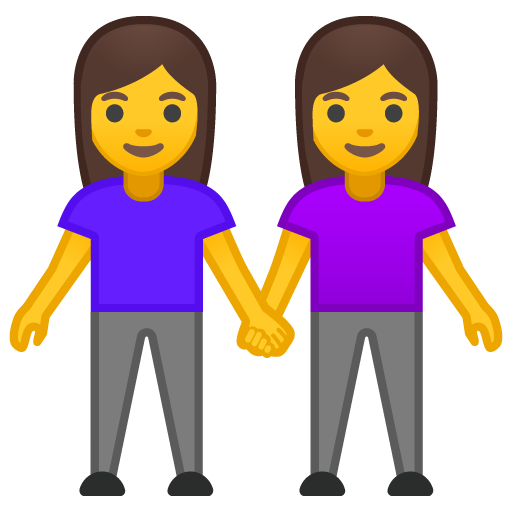Women Holding Hands, the design in this release