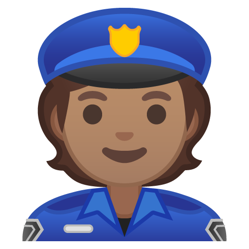 Police Officer: Medium Skin Tone, the design in this release