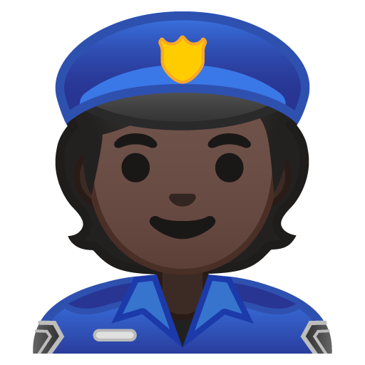 Police Officer: Dark Skin Tone, the design in this release
