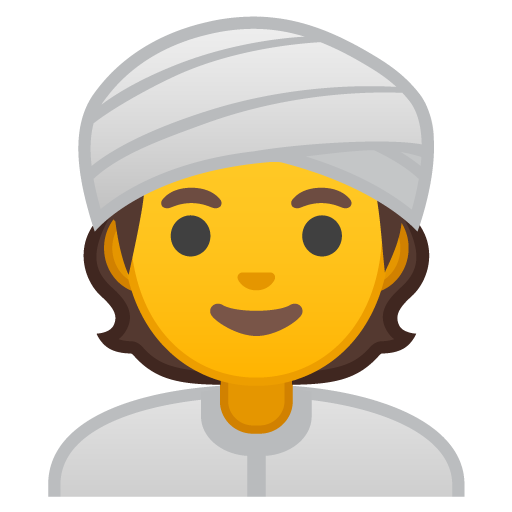 Person Wearing Turban, the design in this release