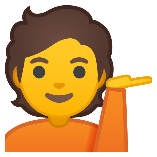 Person Tipping Hand, the design in this release