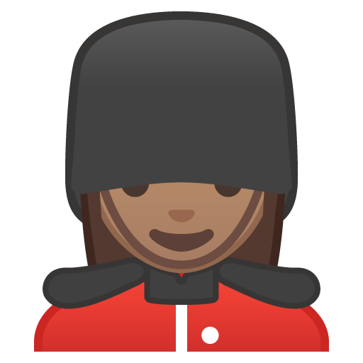 Woman Guard: Medium Skin Tone, the design in this release