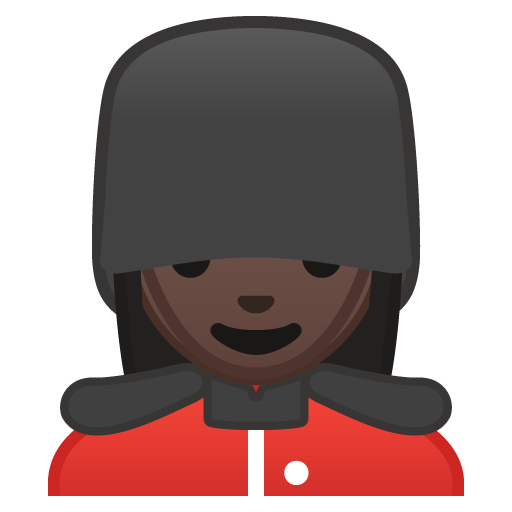 Woman Guard: Dark Skin Tone, the design in this release