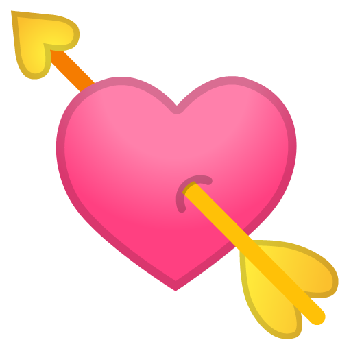 Heart with Arrow, the previous design