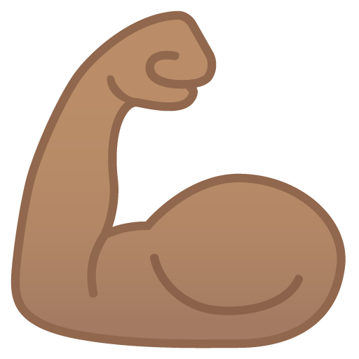 Flexed Biceps: Medium Skin Tone, the design in this release