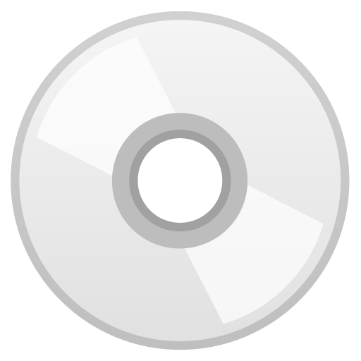 Optical Disk as drawn by Google in Android 10.0