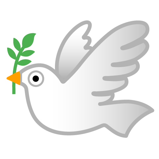 비둘기 as drawn by Google in Android 10.0