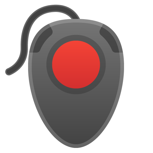 Trackball as drawn by Google in Android 10.0