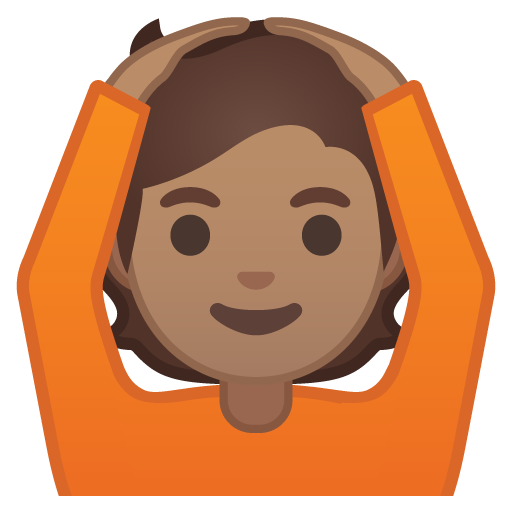 Person Gesturing OK: Medium Skin Tone, the design in this release