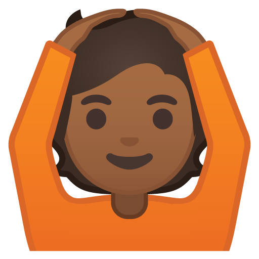 Person Gesturing OK: Medium-Dark Skin Tone, the design in this release