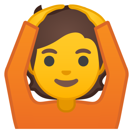 Person Gesturing OK, the design in this release