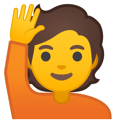 Person Raising Hand, the design in this release