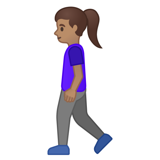 Woman Walking: Medium Skin Tone, the design in this release
