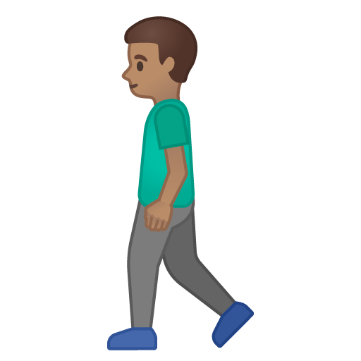 Man Walking: Medium Skin Tone, the design in this release