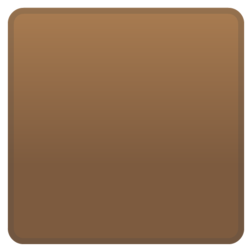 Brown Square as drawn by Google in Android 10.0